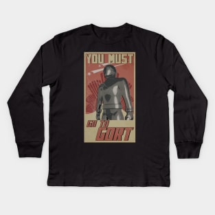 Klaatu Propaganda Nikto Kids Long Sleeve T-Shirt